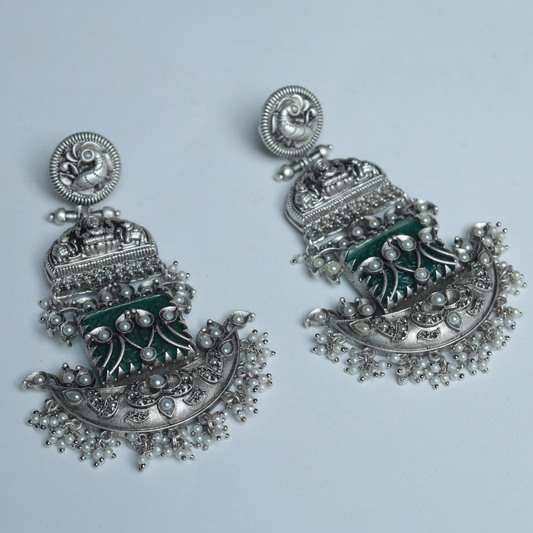 AISHA GREEN EARRING