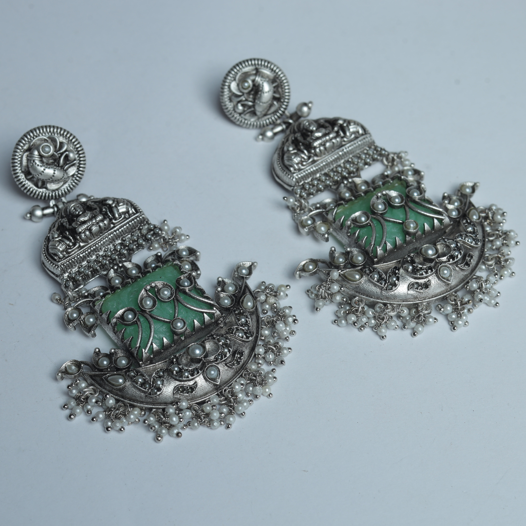 AISHA MINT GREEN EARRING