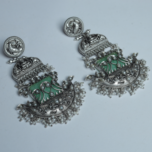 AISHA MINT GREEN EARRING