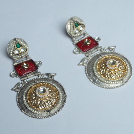 AHU RED EARRING