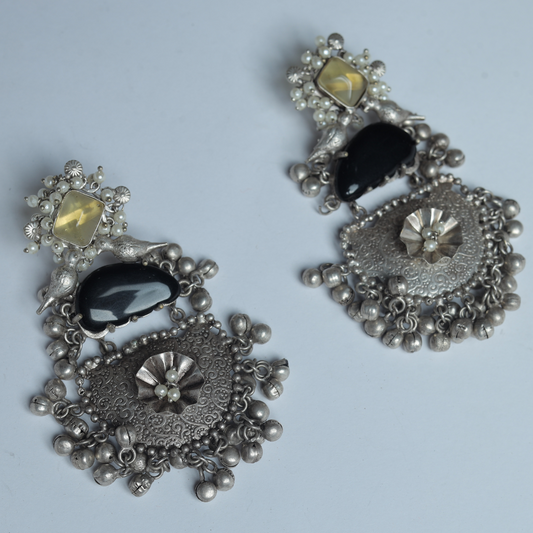 IDIL BLACK LEMON EARRING