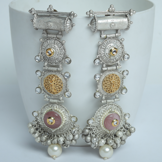 KHWAISH PINK EARRING