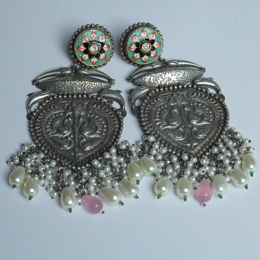 HUGH-SHIKHI TURQUOISE EARRING