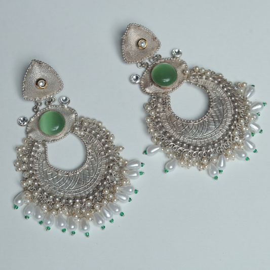 ZEHRA MINT-GREEN EARRING