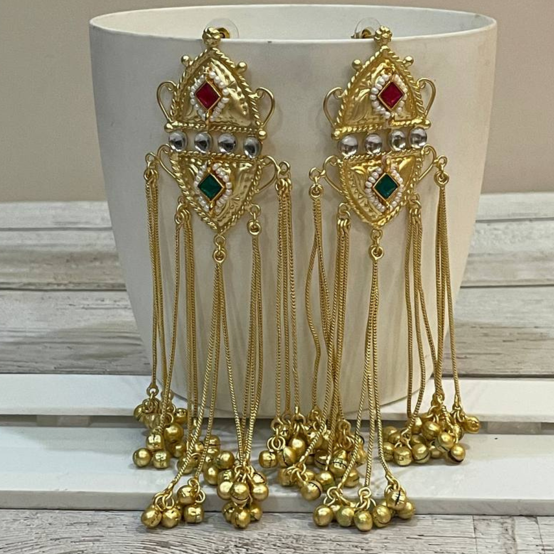 SHAJADA GOLDEN EARRINGS