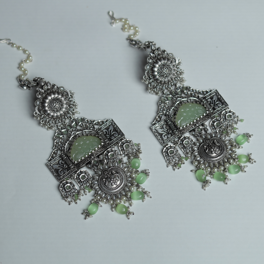 JANSHER MINT GREEN EARRING