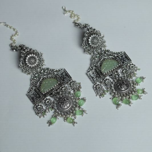 JANSHER MINT GREEN EARRING