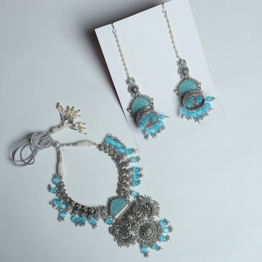 AQUA NOOR NECKLACE