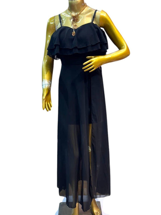 Hoora black middie dress