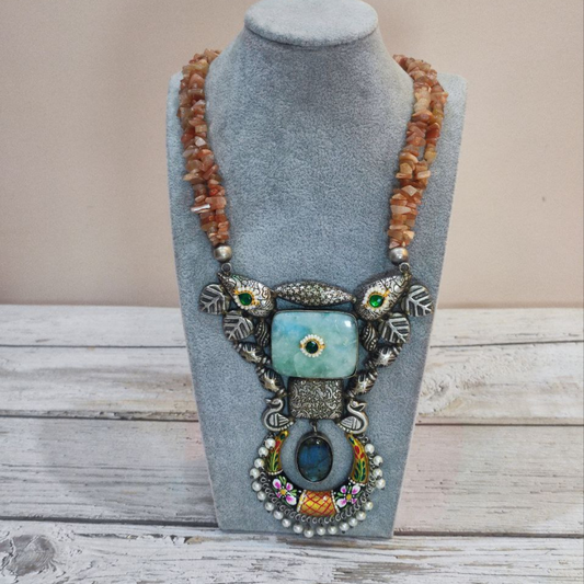 SANYONI TURQUOISE NECKLACE