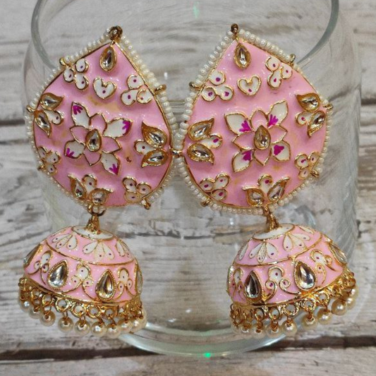 SONAM PINK EARRING