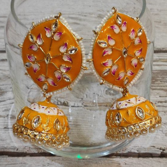 SONAM YELLOW EARRING