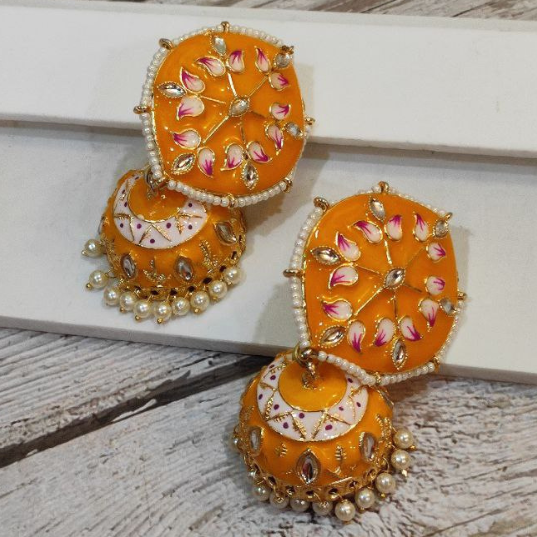 SONAM YELLOW EARRING