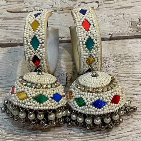 FULTUSHI WHITE EARRING