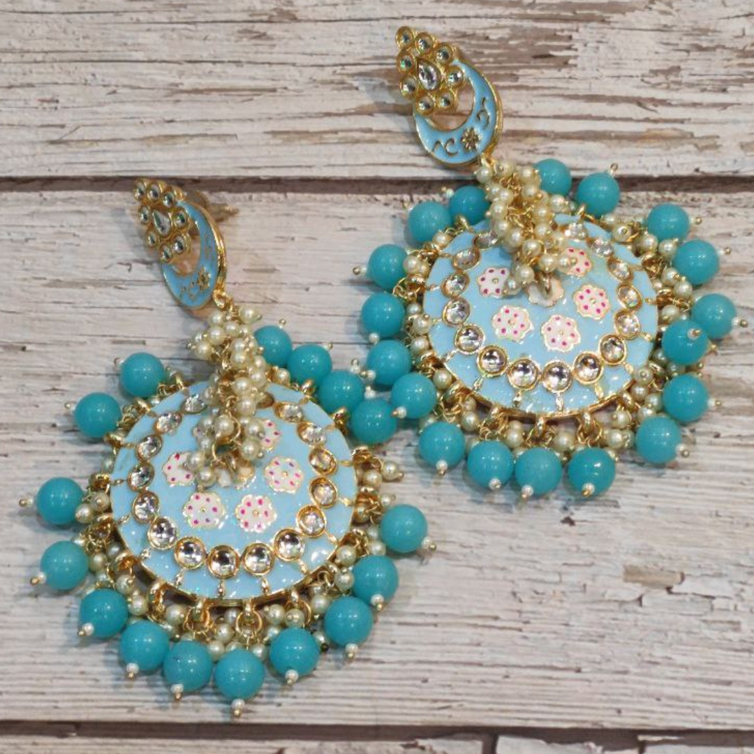 AMARPALI AQUA BLUE EARRING