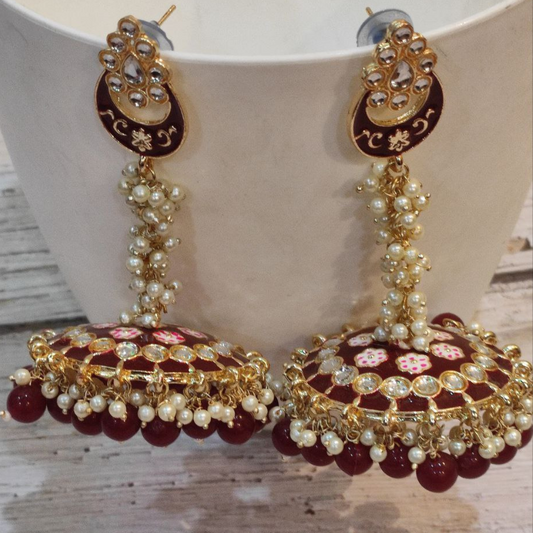 AMARPALI BROWN EARRING