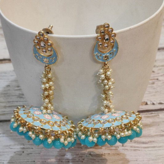 AMARPALI AQUA BLUE EARRING