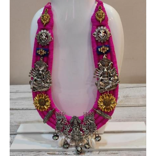 Pink  ambika  necklace