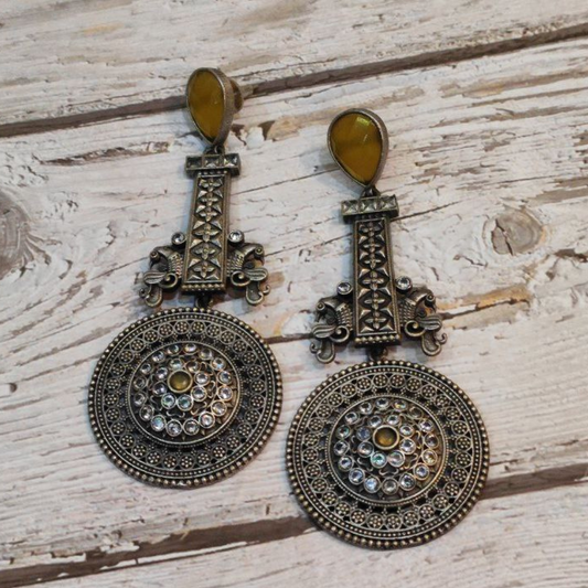 BHUMI GOLDEN YELLOW EARRING