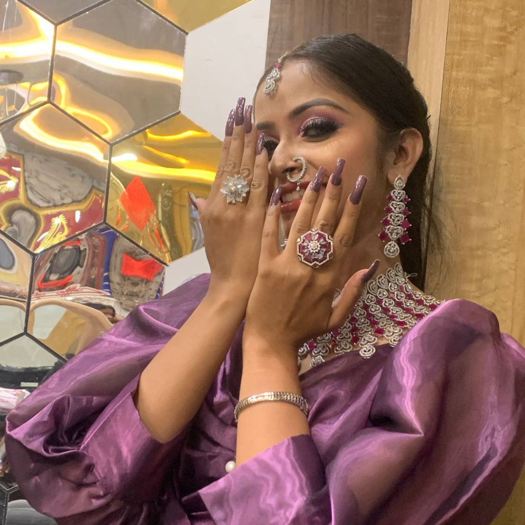 MENKA RAANI-HAAR BRIDAL SETS
