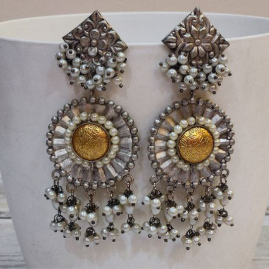 CHANDINI DUALTONE EARRING