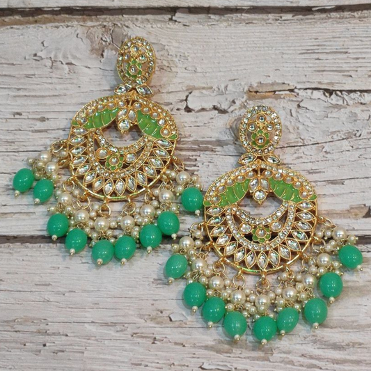 CHITRA MINT GREEN EARRING