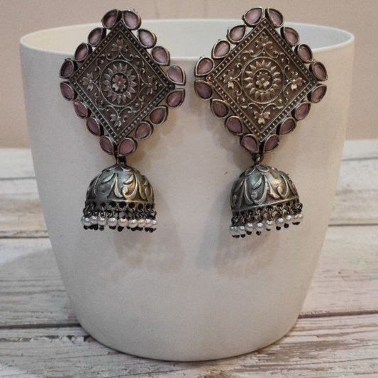 CHORAS MINT-PINK EARRING