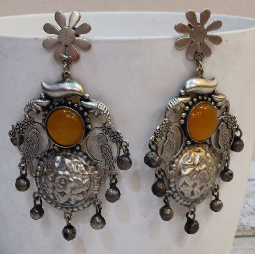 MITHUMIYAN BROWN EARRING