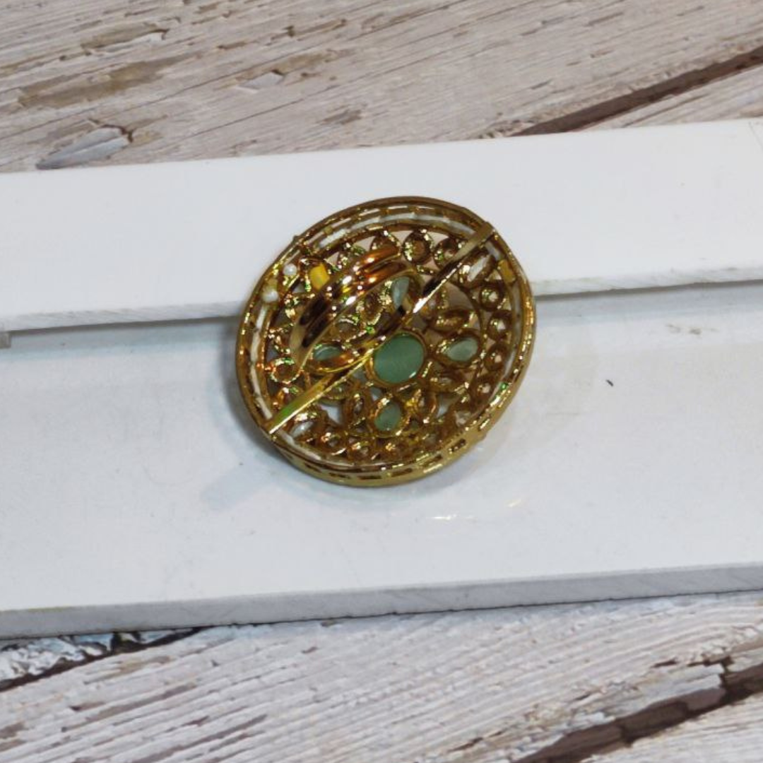 JODHA MINTGREEN (G) REVERSE AD RING