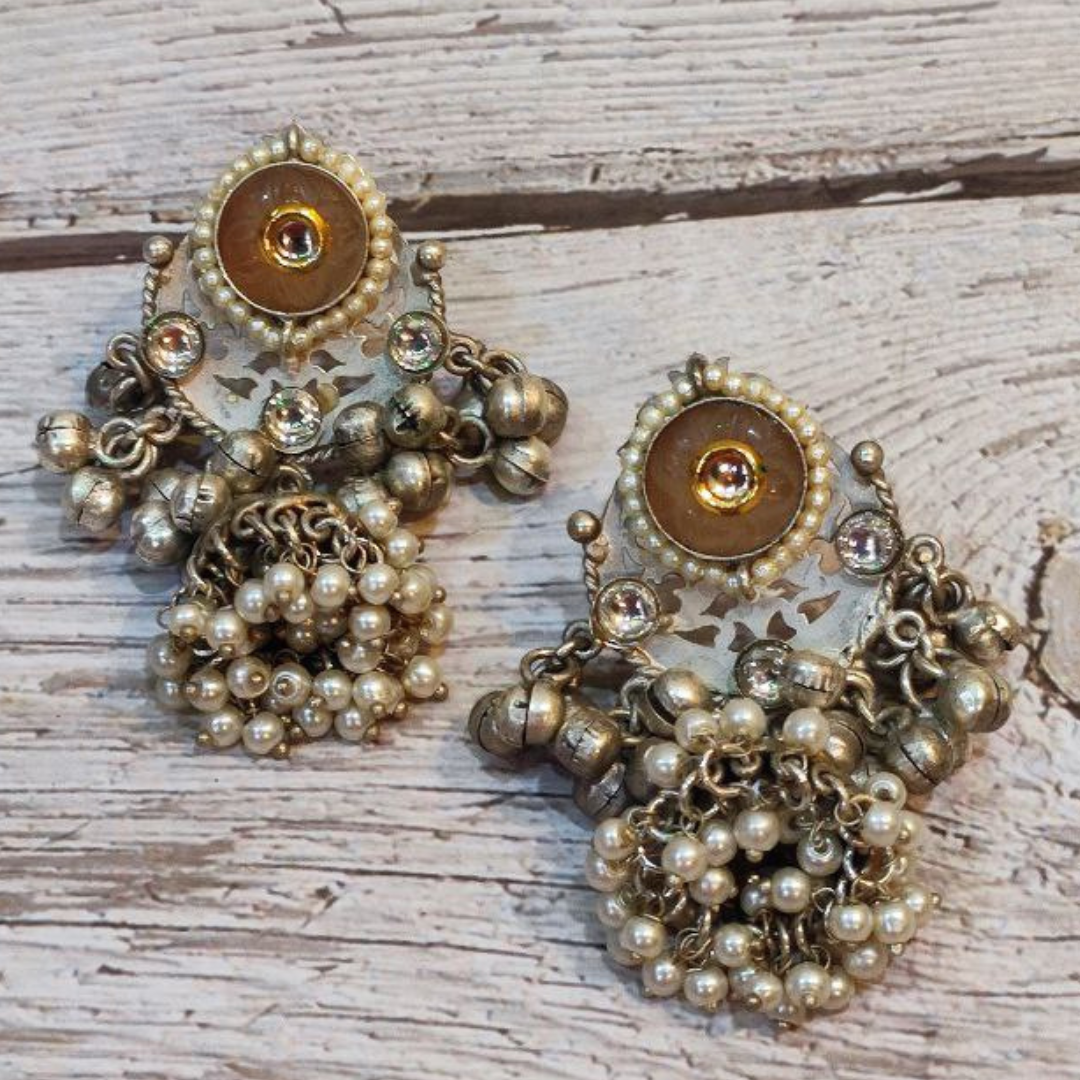 JUNIER PEACH EARRING