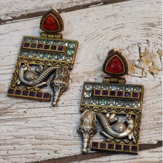 KALAPI RED EARRING
