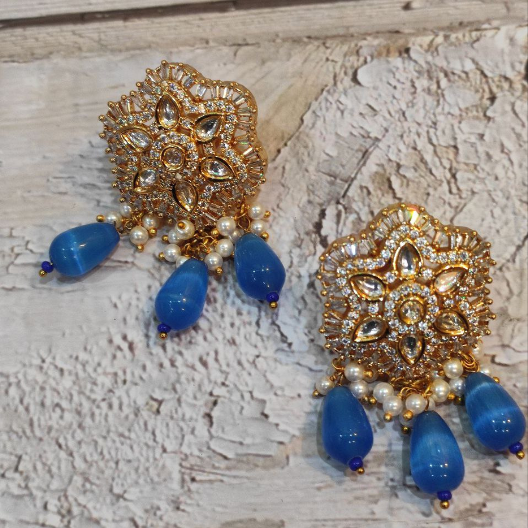 KYLIE BLUE TYAANI KUNDAN CHOKER