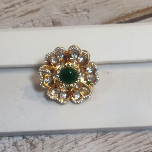 MIDDLETON EMERALD TAYANI RING