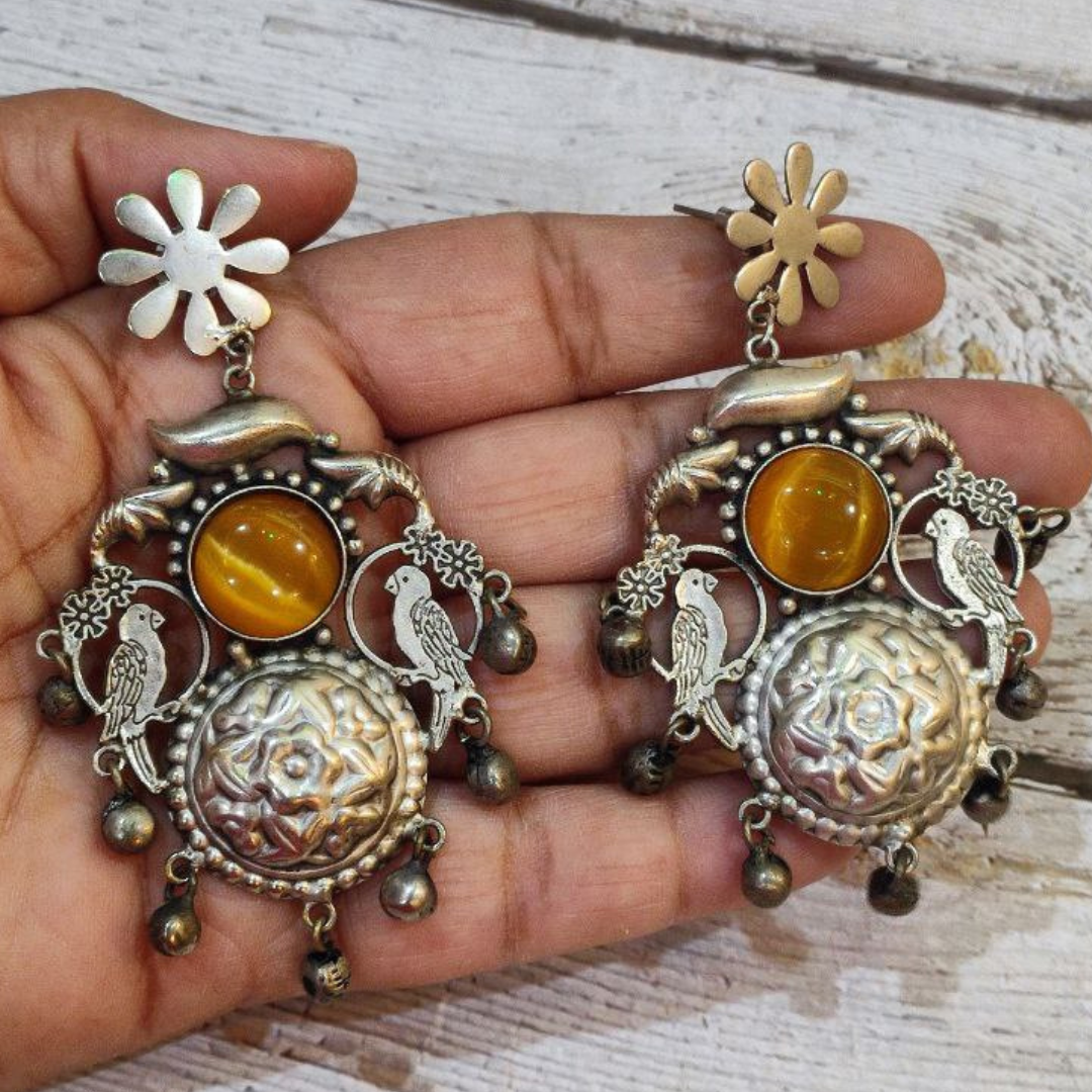 MITHUMIYAN BROWN EARRING