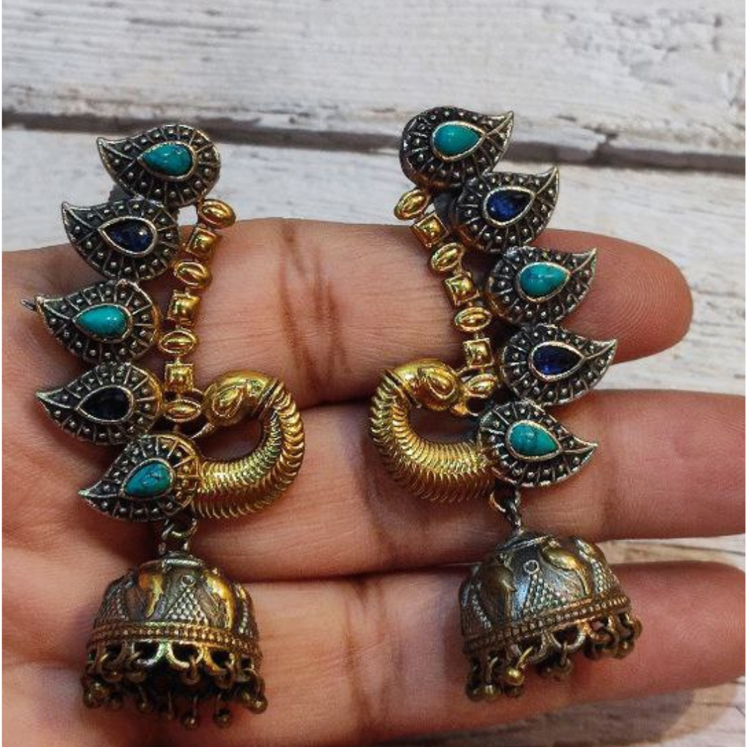 MORE TURQUOISE JHUMKA