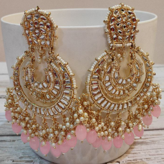 NAKSHA PINK CHANDBALI