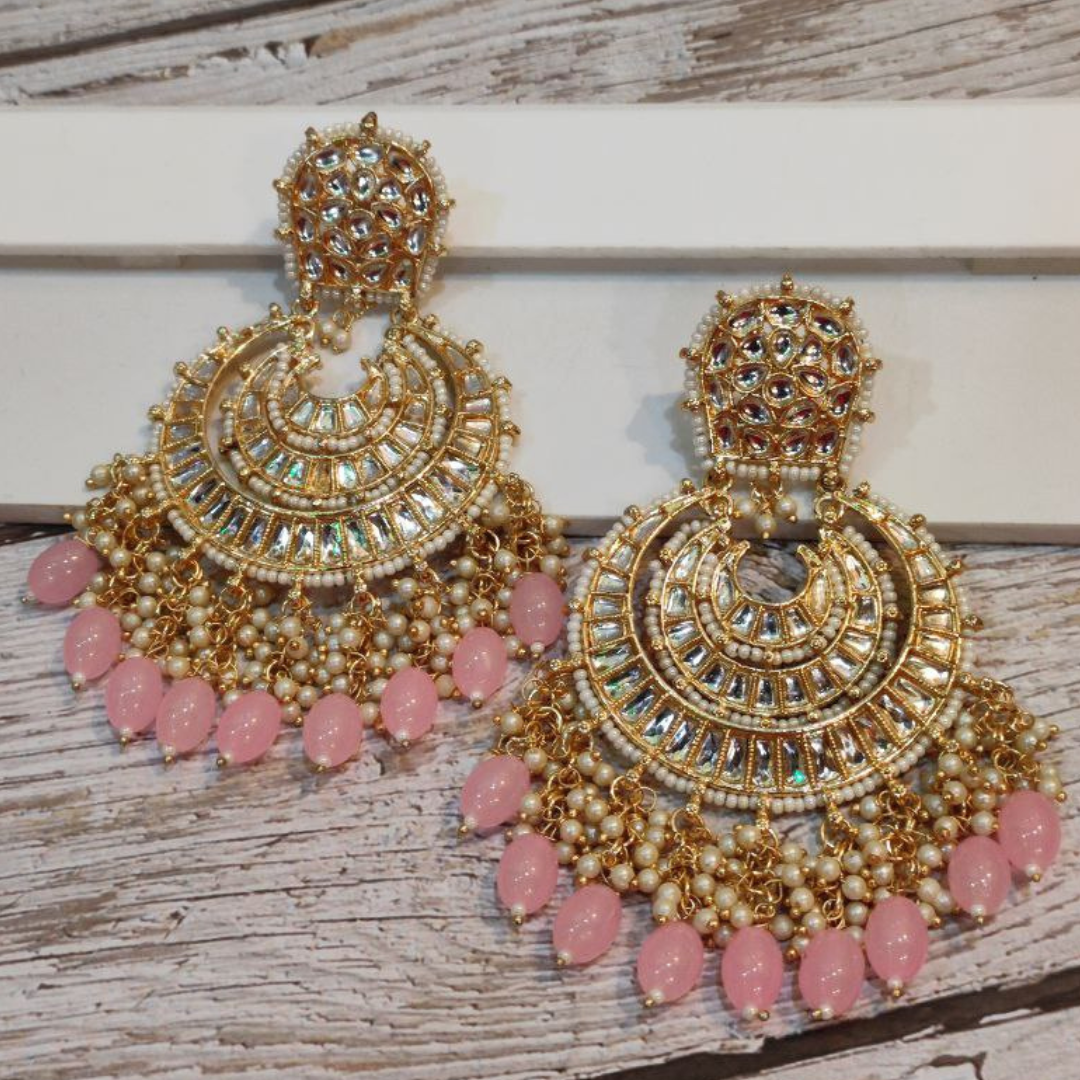 NAKSHA PINK CHANDBALI