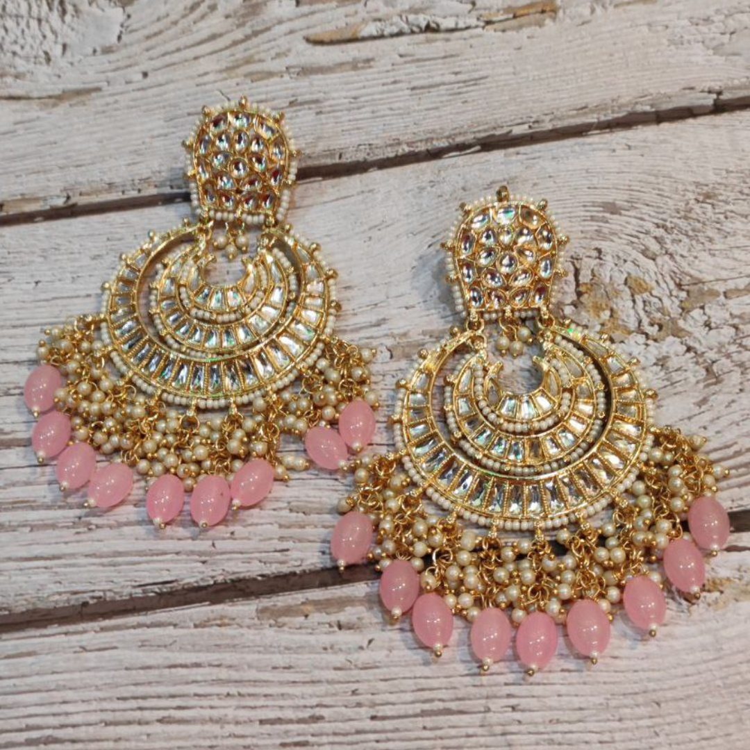 NAKSHA PINK CHANDBALI