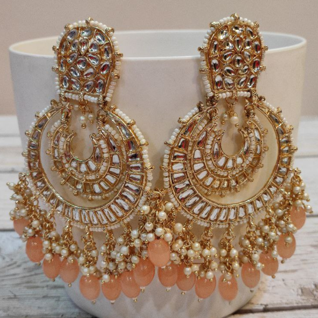 NAKSHA PEACH CHANDBALI