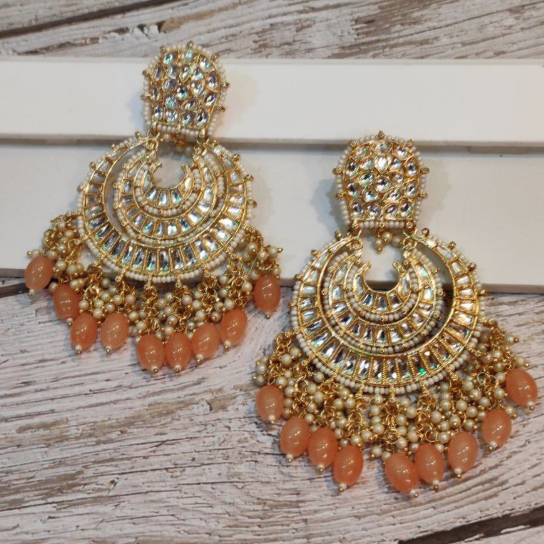 NAKSHA PEACH CHANDBALI