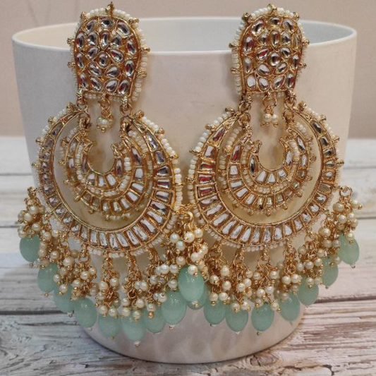 NAKSHA AQUAMARINE EARRING