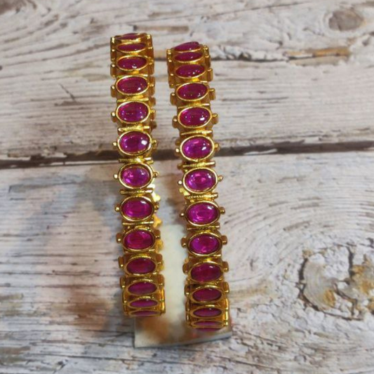NAVYA PINK BANGLES