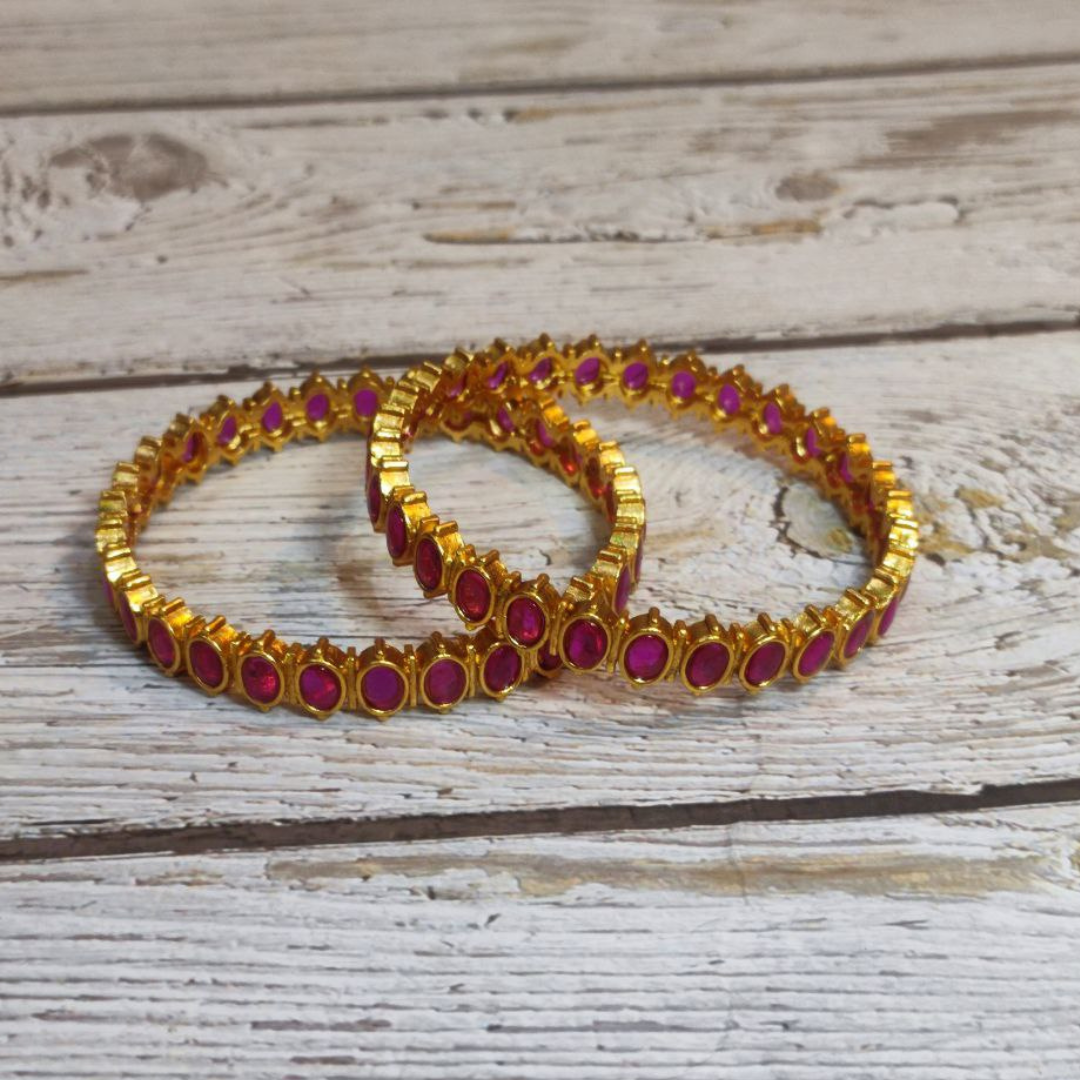 NAVYA PINK BANGLES