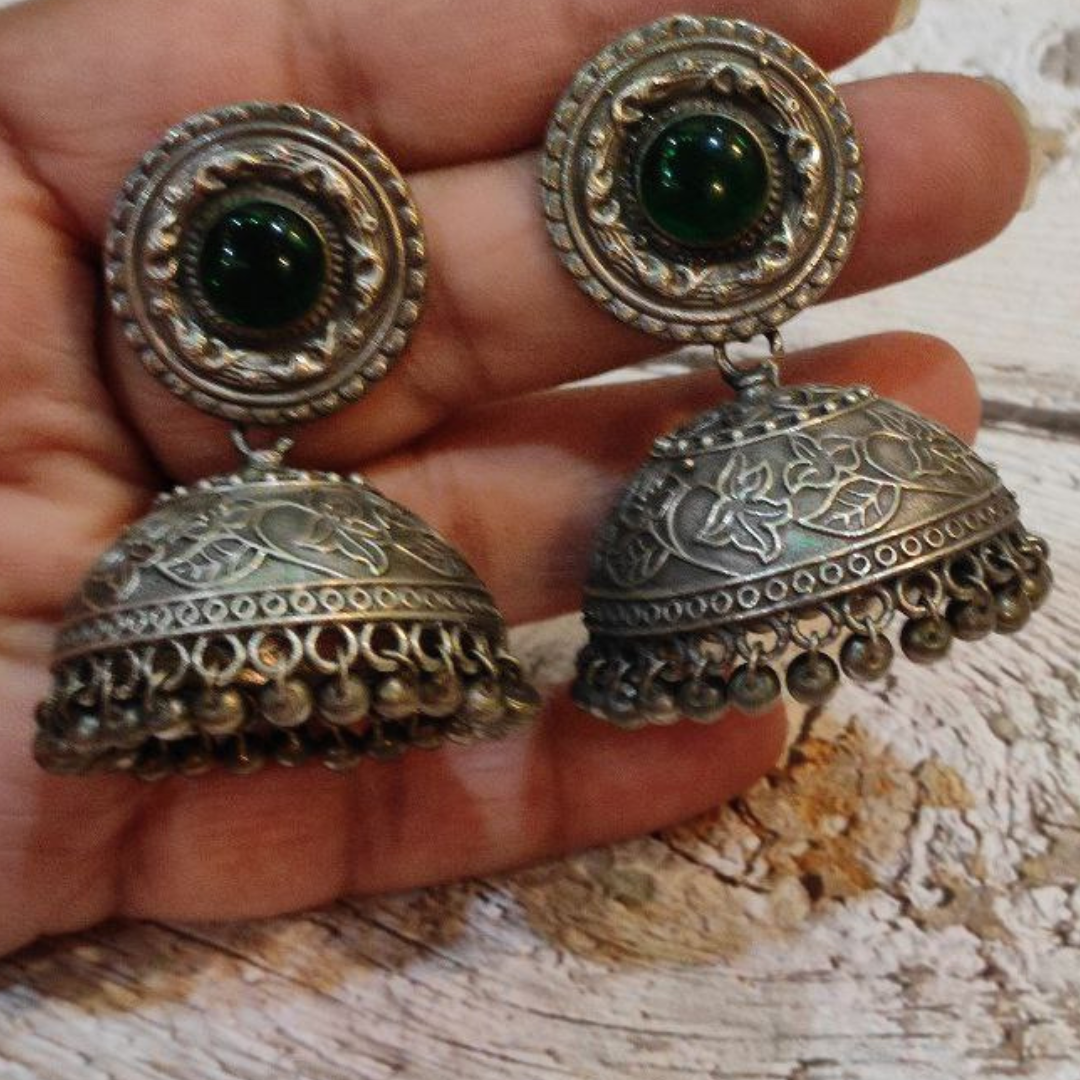 NOORI GREEN EARRING