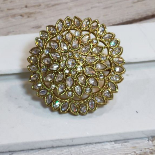 PADMANI GOLDEN REVERCE AD RING