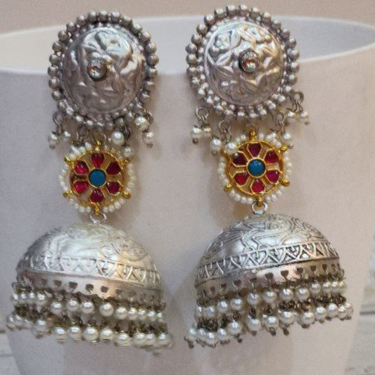 PARO RED JHUMKA