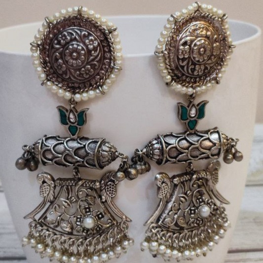 RAMA-PANKHA TURQUOISE EARRING