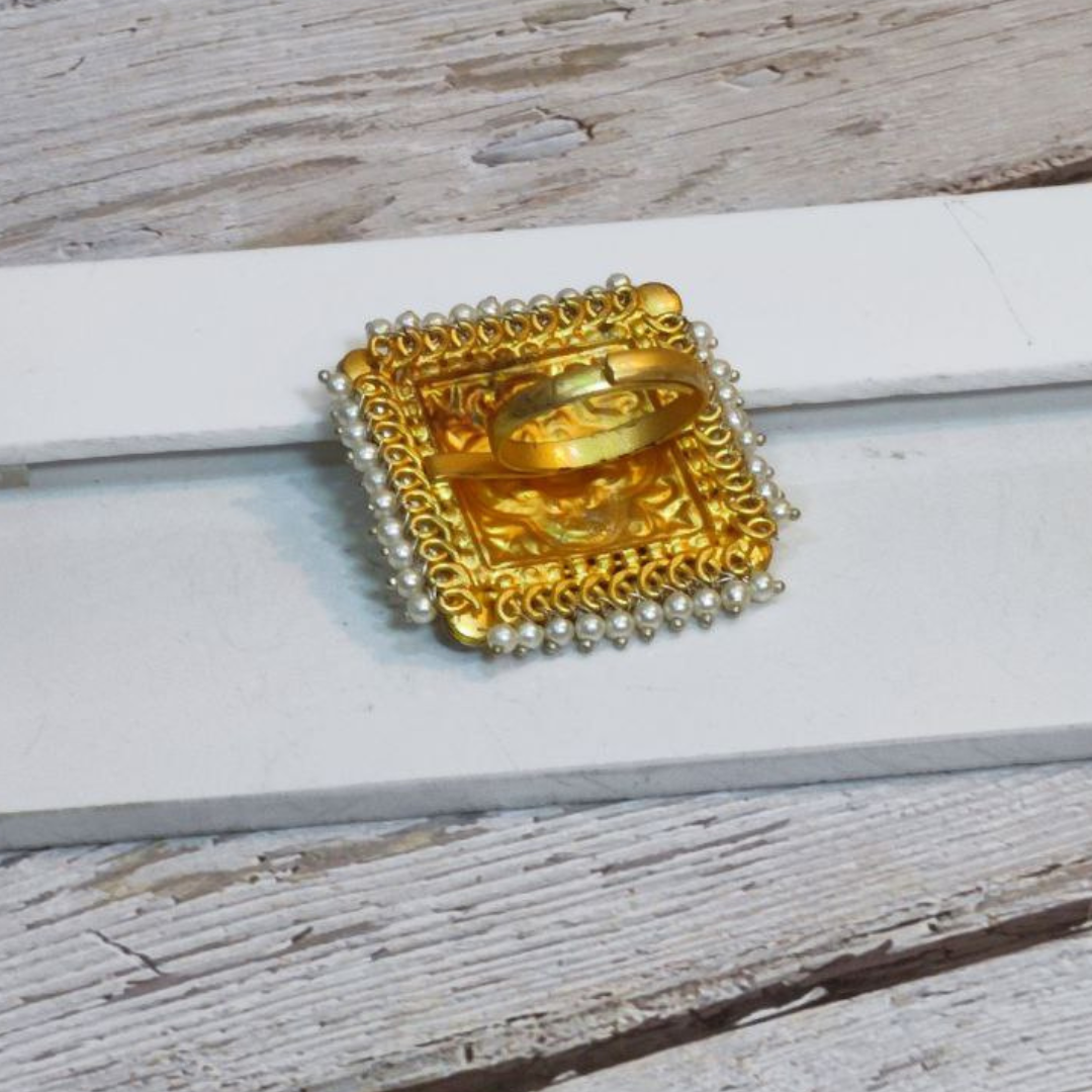ROOP MINT-GREEN RINGS