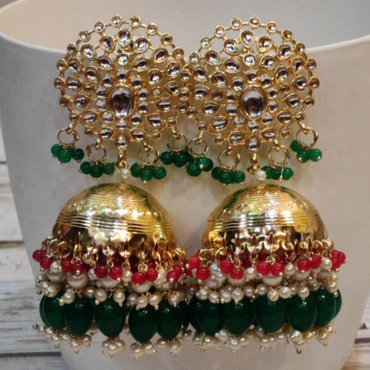 SAMYUKTA GREEN EARRING