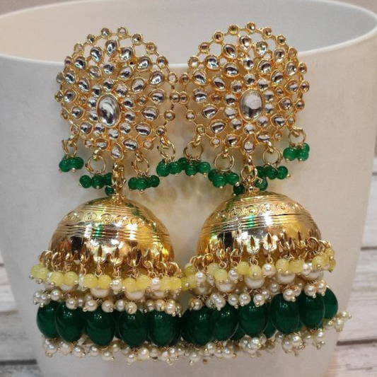 SAMYUKTA GREEN (L) EARRING